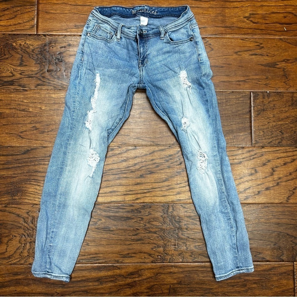 Maurices distressed denim‎ jeans